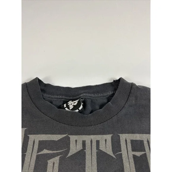 Metal Mulisha Shirt Mens Size Medium Heavy Metal Black Graphics Skull Rock - Picture 6 of 13